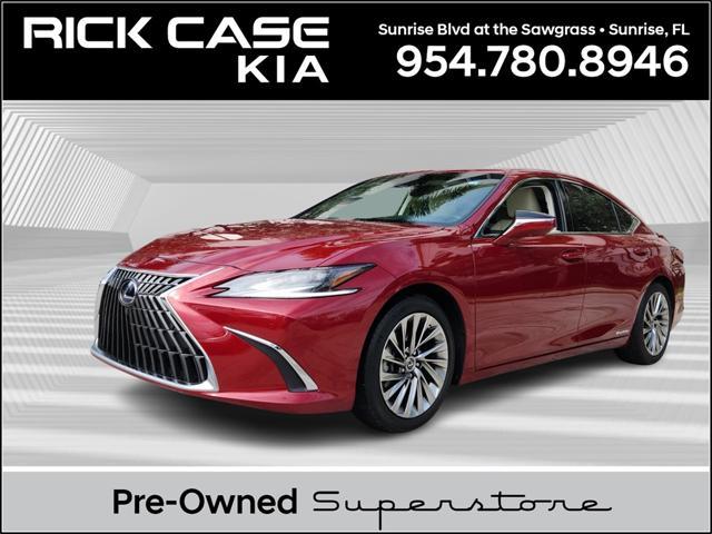 used 2022 Lexus ES 300h car, priced at $43,750