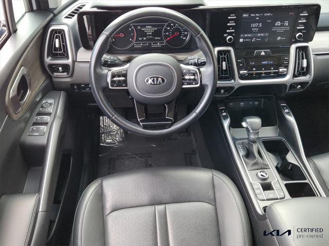 used 2021 Kia Sorento car, priced at $24,859