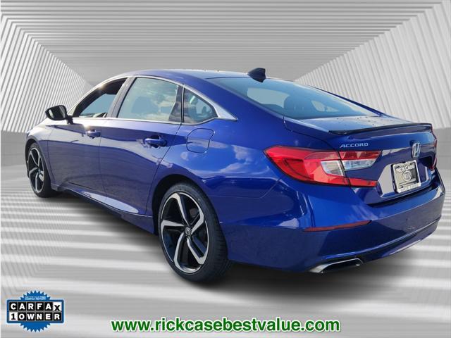 used 2022 Honda Accord car, priced at $22,750