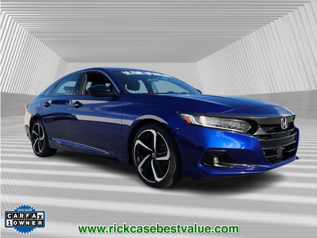 used 2022 Honda Accord car, priced at $22,750