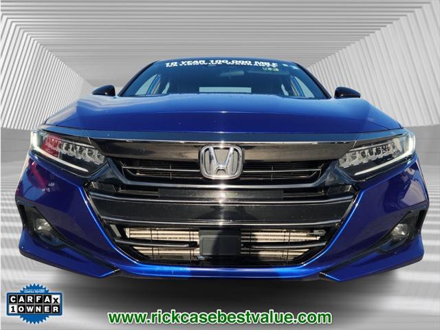 used 2022 Honda Accord car, priced at $22,750