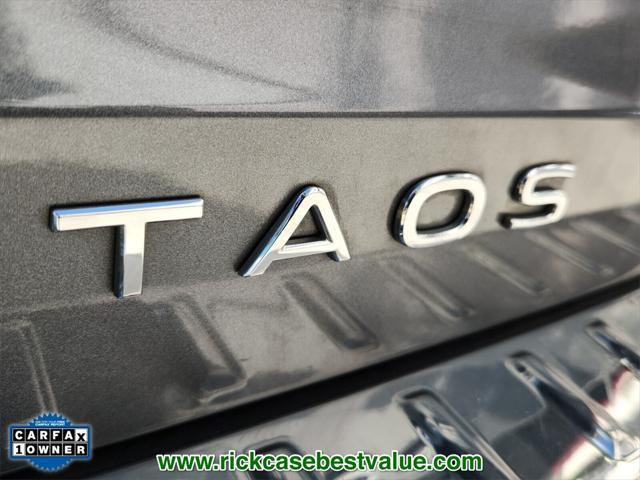 used 2023 Volkswagen Taos car, priced at $19,250