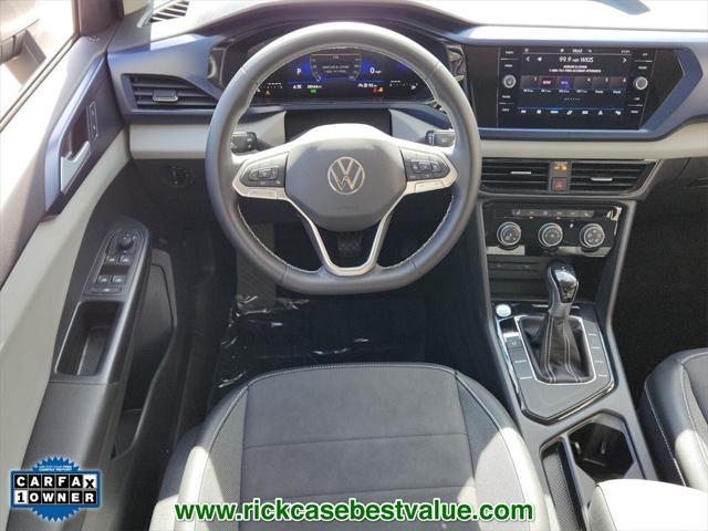 used 2023 Volkswagen Taos car, priced at $19,250