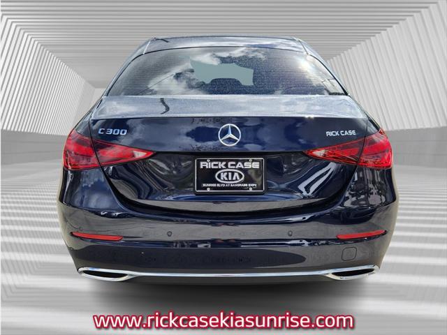 used 2022 Mercedes-Benz C-Class car, priced at $34,490