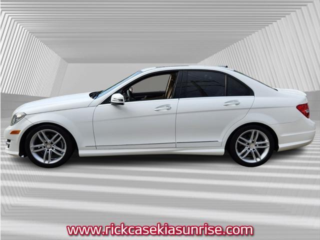 used 2013 Mercedes-Benz C-Class car, priced at $10,990