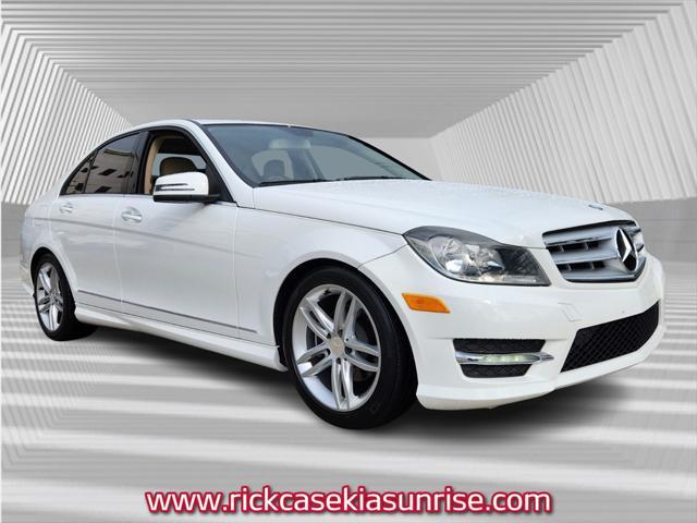 used 2013 Mercedes-Benz C-Class car, priced at $10,990