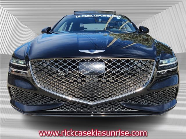 used 2022 Genesis G80 car, priced at $43,500