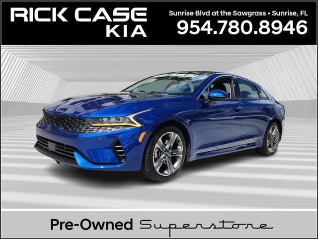 used 2022 Kia K5 car, priced at $22,031