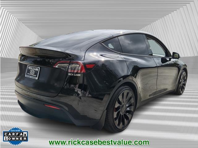 used 2023 Tesla Model Y car, priced at $34,990