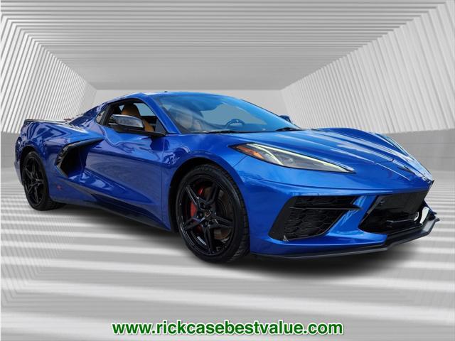 used 2021 Chevrolet Corvette car, priced at $64,700