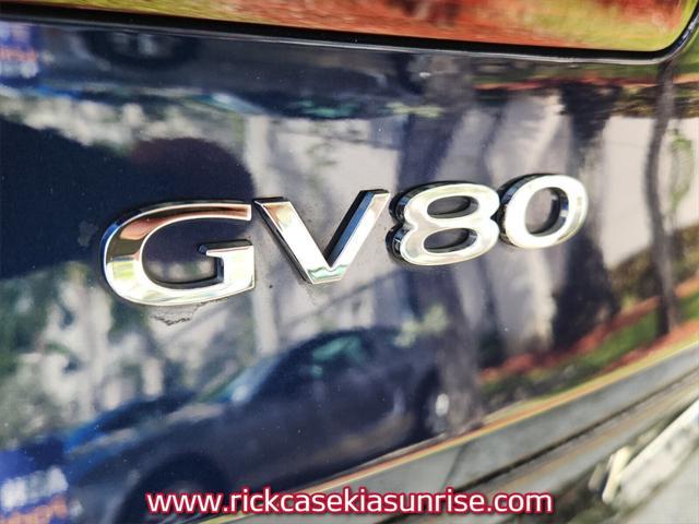 used 2022 Genesis GV80 car, priced at $42,000