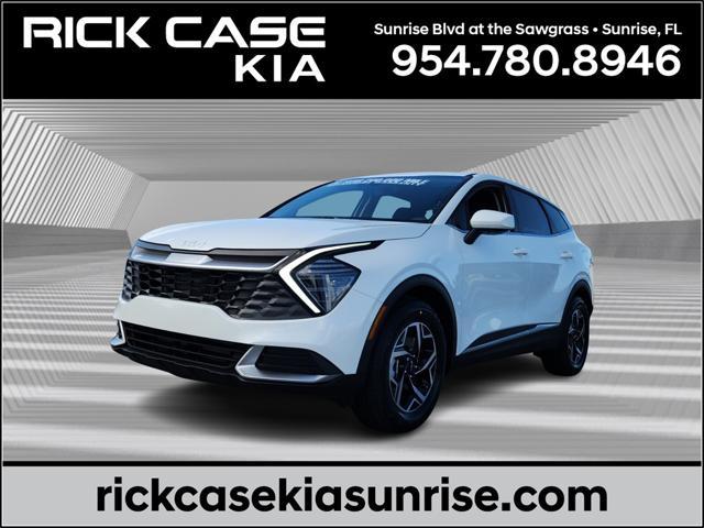 new 2025 Kia Sportage car, priced at $28,668