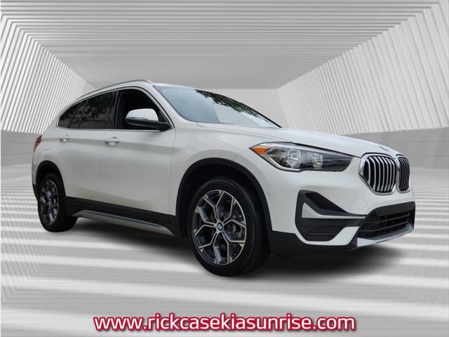 used 2021 BMW X1 car, priced at $21,400