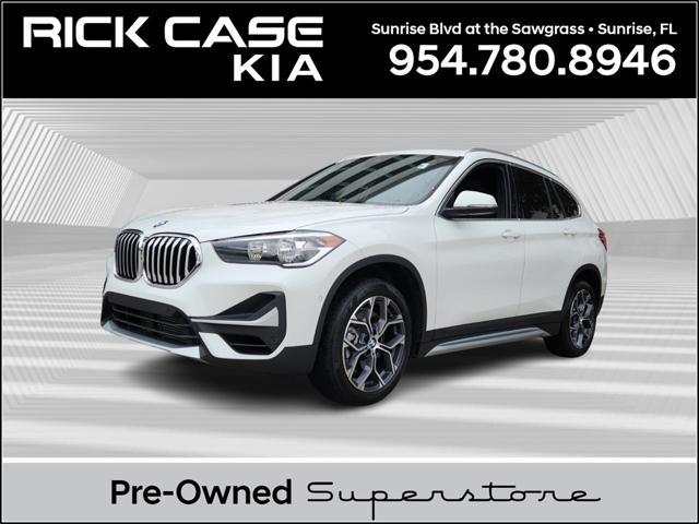 used 2021 BMW X1 car, priced at $21,400