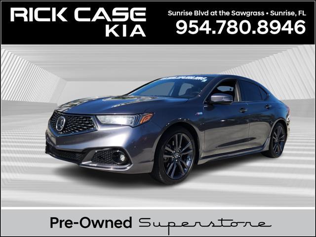 used 2020 Acura TLX car, priced at $24,990