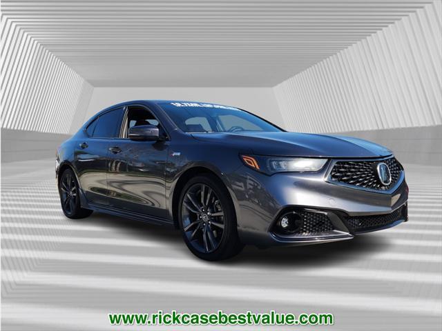 used 2020 Acura TLX car, priced at $24,990