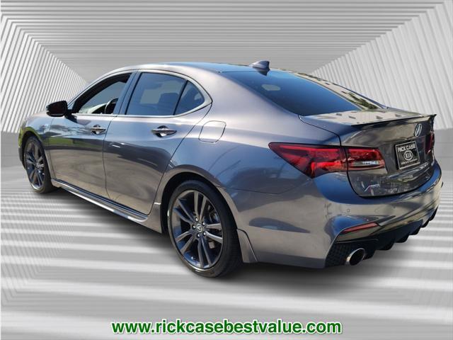 used 2020 Acura TLX car, priced at $24,990