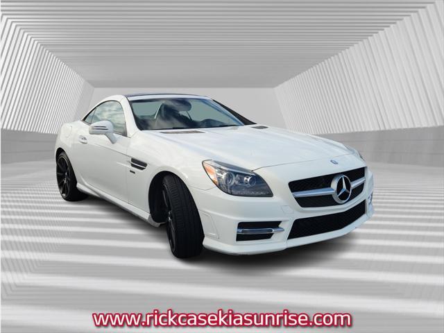 used 2014 Mercedes-Benz SLK-Class car, priced at $17,990