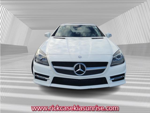 used 2014 Mercedes-Benz SLK-Class car, priced at $17,990