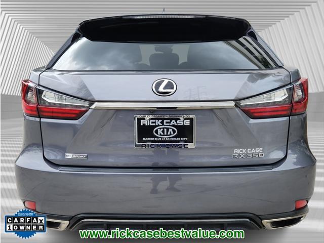 used 2021 Lexus RX 350 car, priced at $37,490