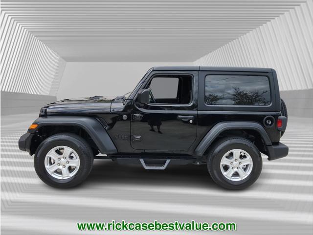 used 2022 Jeep Wrangler car, priced at $29,990