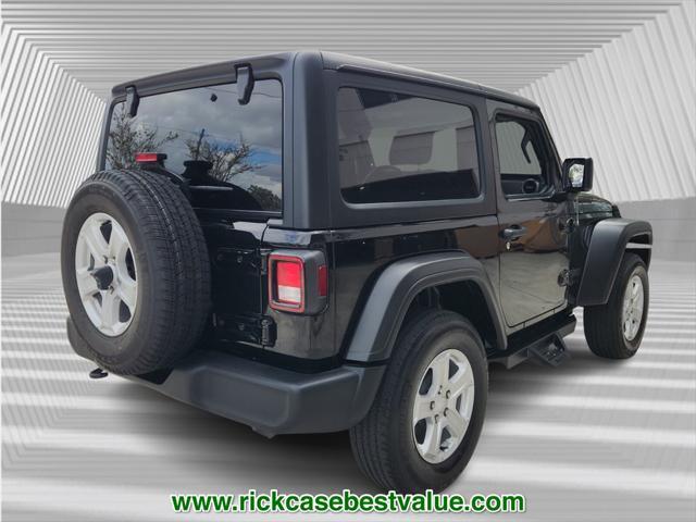 used 2022 Jeep Wrangler car, priced at $29,990