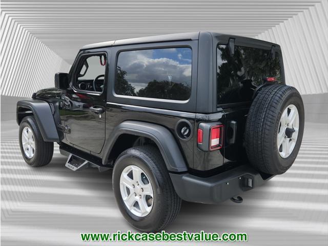 used 2022 Jeep Wrangler car, priced at $29,990