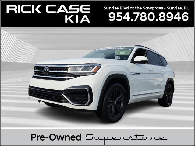 used 2021 Volkswagen Atlas car, priced at $26,700