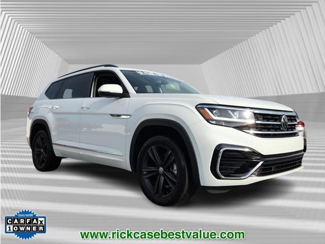 used 2021 Volkswagen Atlas car, priced at $26,700