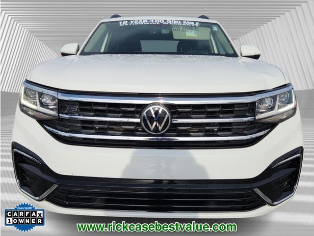 used 2021 Volkswagen Atlas car, priced at $26,700