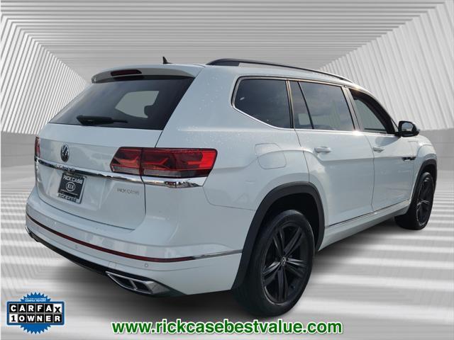 used 2021 Volkswagen Atlas car, priced at $26,700