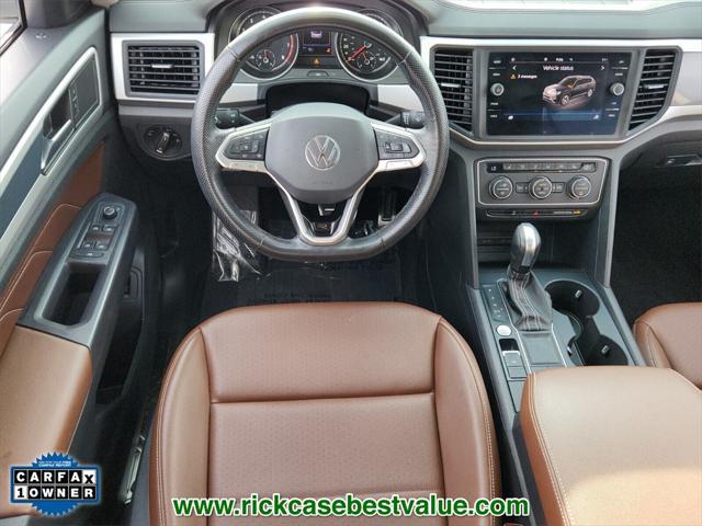 used 2021 Volkswagen Atlas car, priced at $26,700