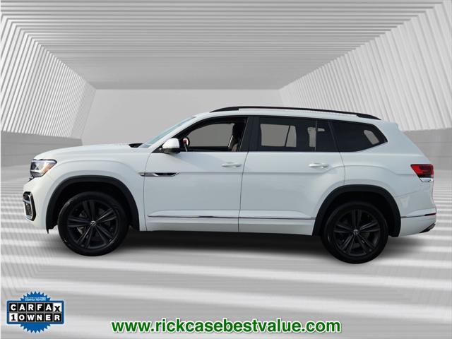 used 2021 Volkswagen Atlas car, priced at $26,700