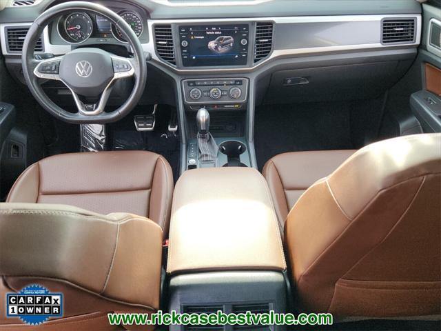 used 2021 Volkswagen Atlas car, priced at $26,700