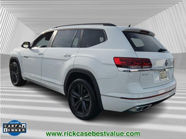 used 2021 Volkswagen Atlas car, priced at $26,700