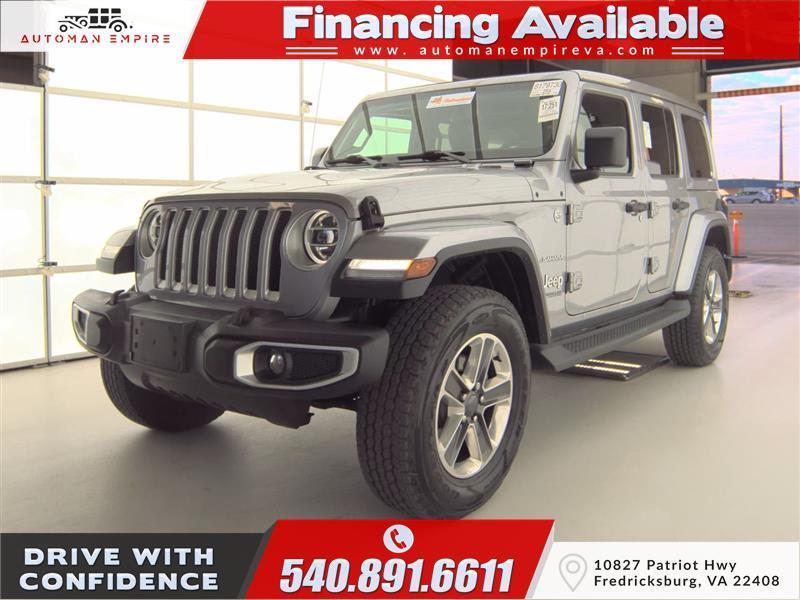 used 2020 Jeep Wrangler Unlimited car, priced at $19,491