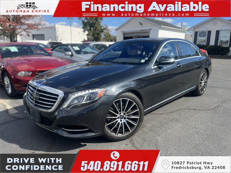 used 2015 Mercedes-Benz S-Class car, priced at $18,992
