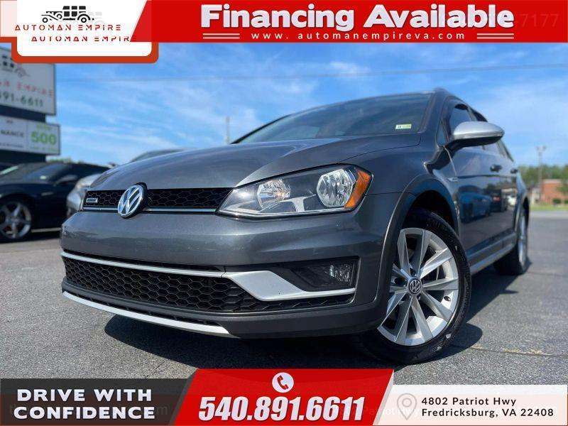 used 2017 Volkswagen Golf Alltrack car, priced at $9,494