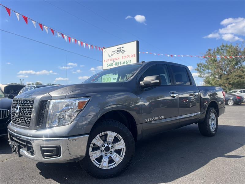 used 2019 Nissan Titan car, priced at $16,493
