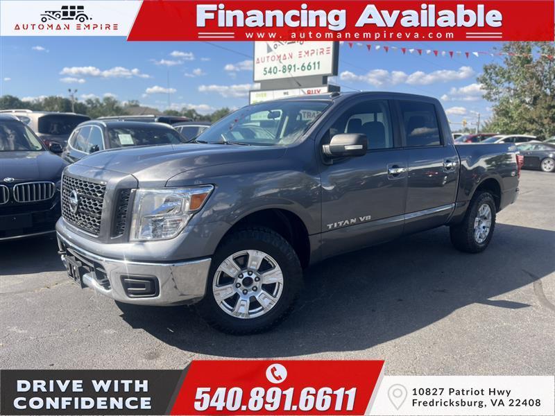 used 2019 Nissan Titan car, priced at $16,493