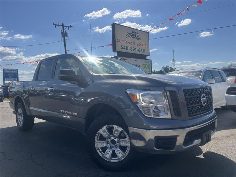 used 2019 Nissan Titan car, priced at $16,493