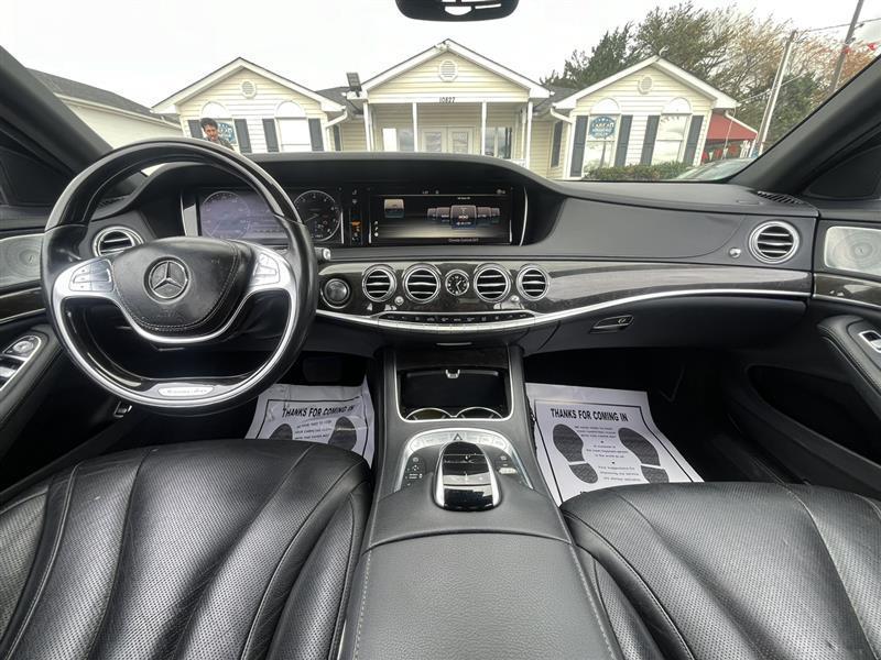 used 2015 Mercedes-Benz S-Class car, priced at $17,993