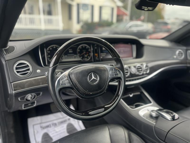 used 2015 Mercedes-Benz S-Class car, priced at $17,993