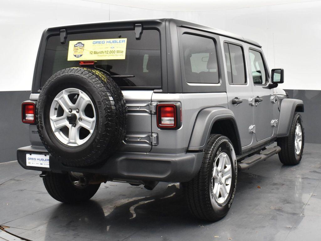used 2018 Jeep Wrangler Unlimited car, priced at $20,531