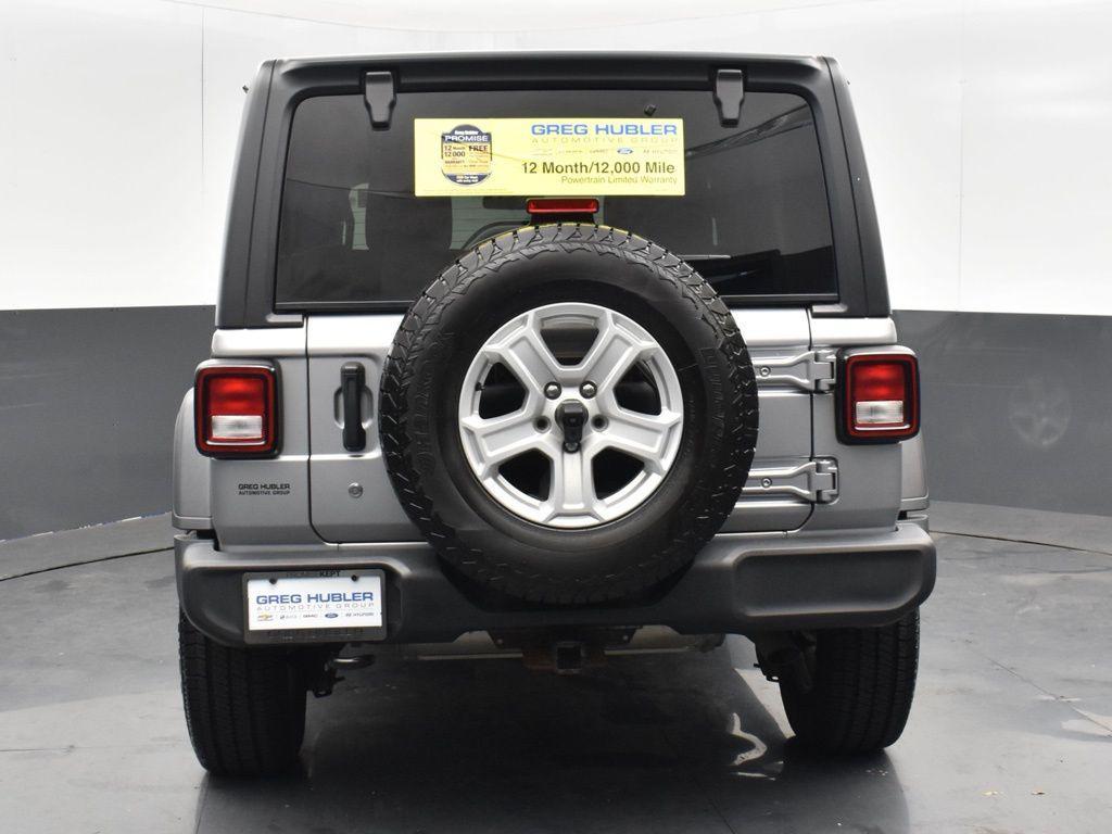 used 2018 Jeep Wrangler Unlimited car, priced at $20,531