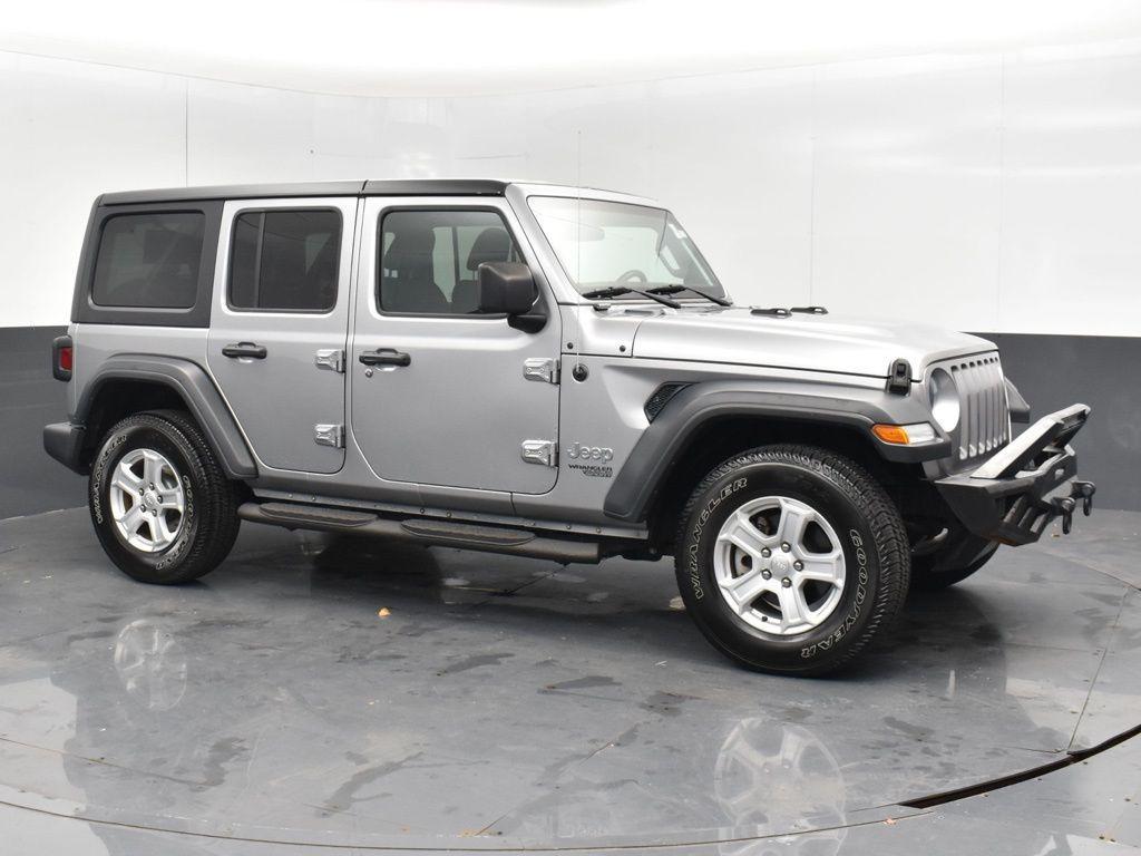 used 2018 Jeep Wrangler Unlimited car, priced at $20,531