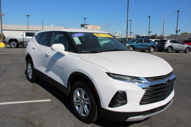 used 2021 Chevrolet Blazer car, priced at $22,181