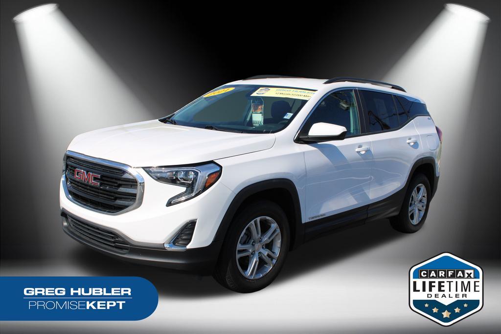 used 2021 GMC Terrain car, priced at $23,950