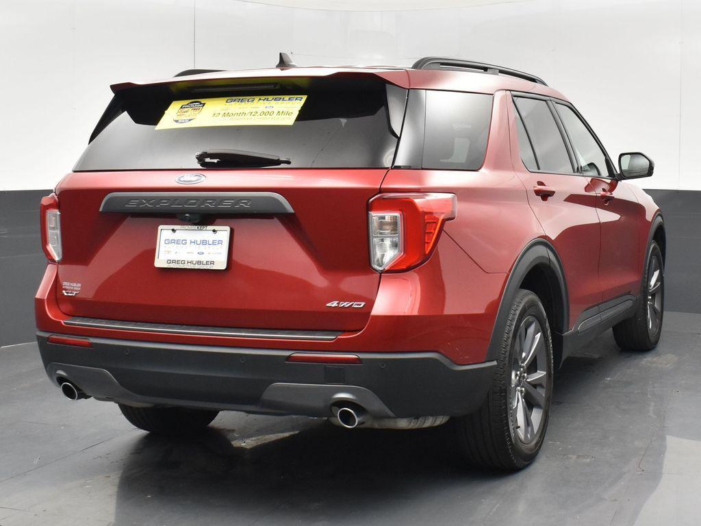 used 2022 Ford Explorer car, priced at $26,569