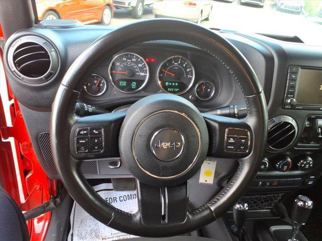 used 2017 Jeep Wrangler Unlimited car, priced at $18,890